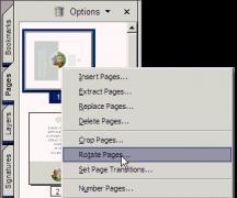 Как перевернуть страницу в документе PDF